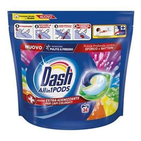 Detergent De Rufe Capsule Dash All In One Pods Spalari Color Emag Ro