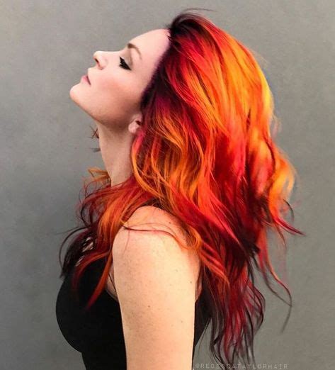 40 Best Flame Hair Images In 2020 Hair Dyed Hair Hair Styles