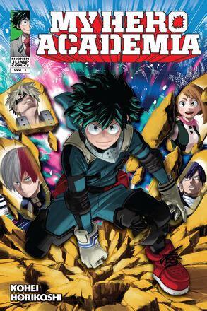 Boku No Hero Academia Manga Cover Manga