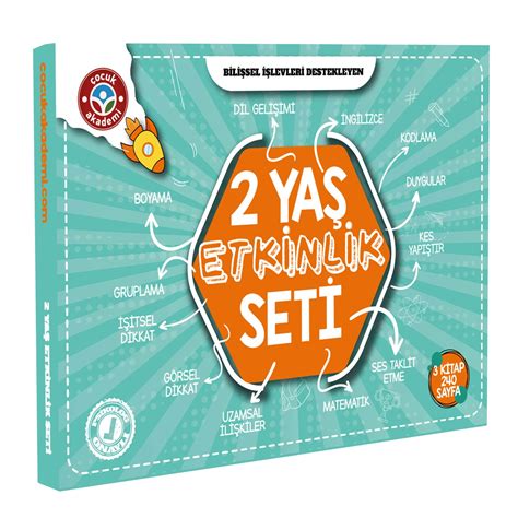 2 3 4 Yaş Etkinlik Setleri Çocuk Akademi