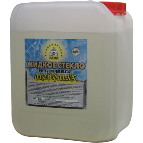 Жидкое стекло Мономах Premium, 10л 3жс10пр - выгодная цена, отзывы ...