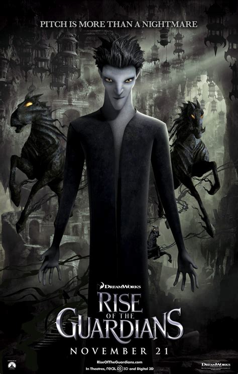 Rise of the Guardians Character Posters - Pitch - Rise of the Guardians ...