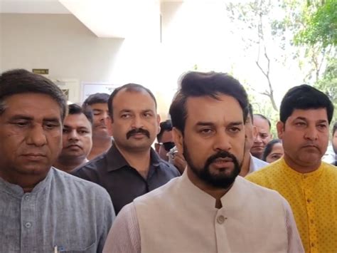 In The First Year 46 Thousand Youth Will Be Recruited Anurag Thakur