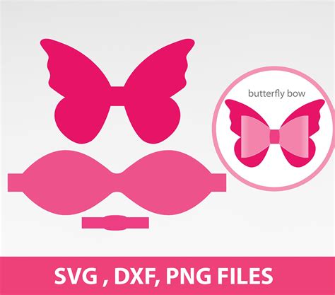 Bow Svg Template