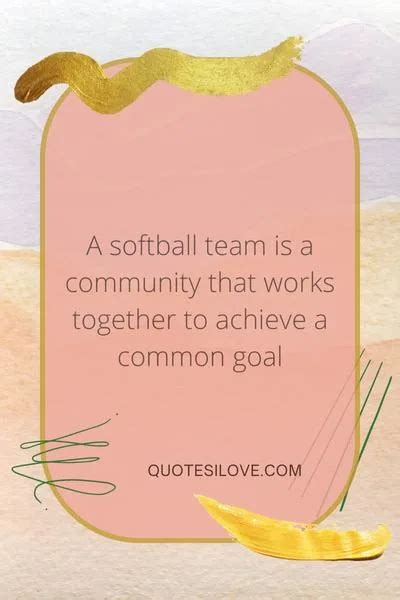 Inspirational Softball Quotes for Teamwork - Quotes I Love