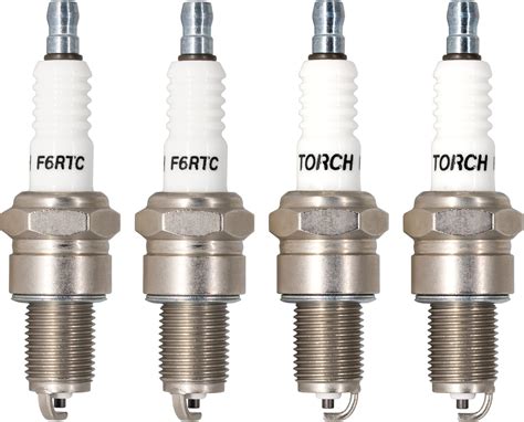 Amazon 4 PK TORCH F7TC Spark Plug Replace For NGK BP7ES Spark Plug