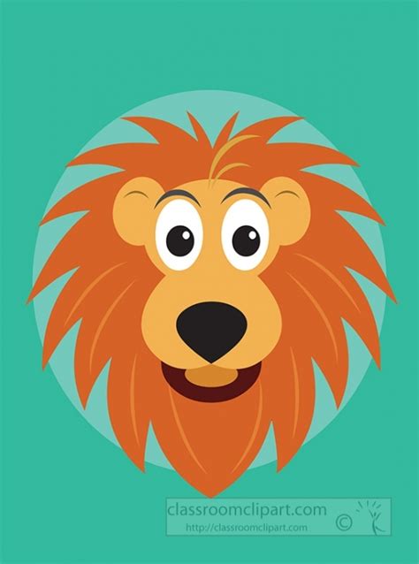 Green Lions Clip Art Library