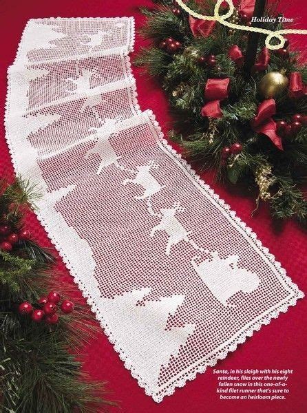 Christmas Crochet Table Runner - Amelia's Crochet