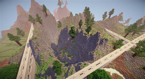 Pre Terraformed Creative Plots Minecraft Map