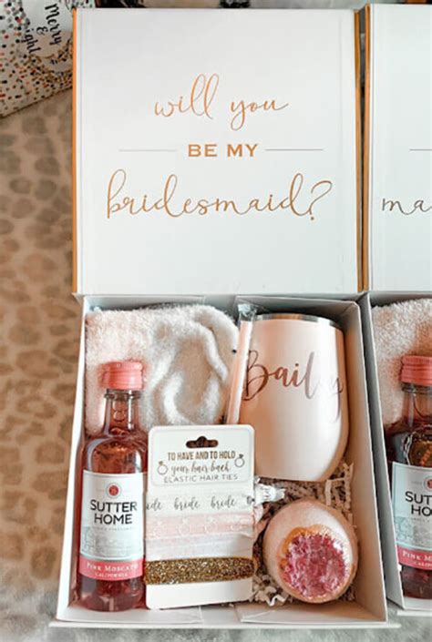 Best Diy Bridesmaid Proposal Box Projects For