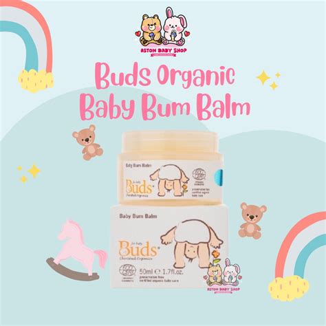 Jual Buds Baby Bum Balm Buds Organic Bum Balm Krim Ruam Popok Organik