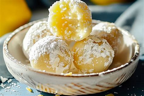 White Chocolate Lemon Truffles - CookingFlash