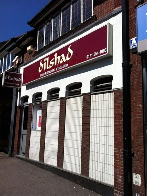 Menu At Dilshad Indian Restaurant Sutton Coldfield 16 Beeches Walk