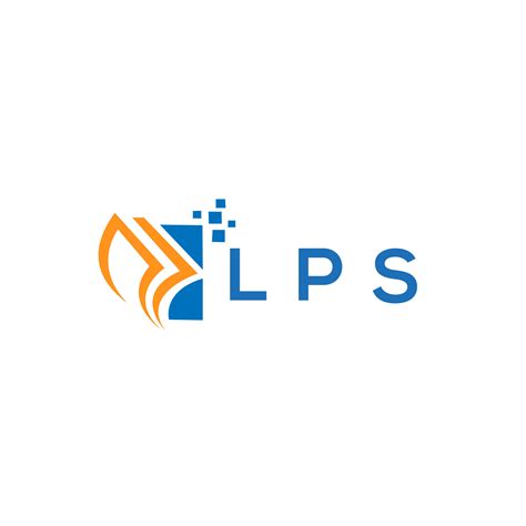 Lps Credit Repair Accounting Logo Design On White Background Lps