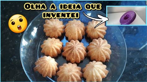 MORRIA E NÃO SABIA Amei essa criatividade Bolinho doce de polvilho