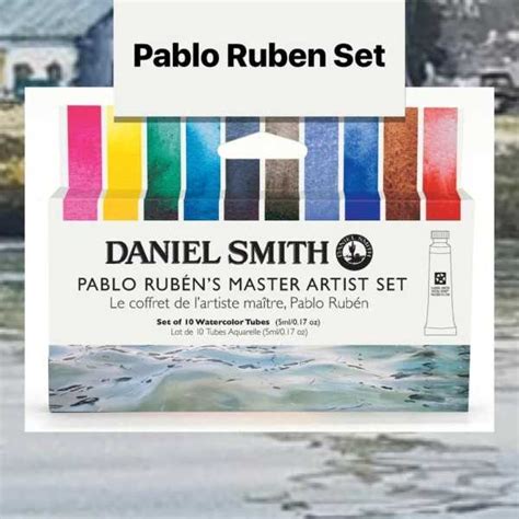 Acuarela Daniel Smith Pablo Ruben Set Colores Ml