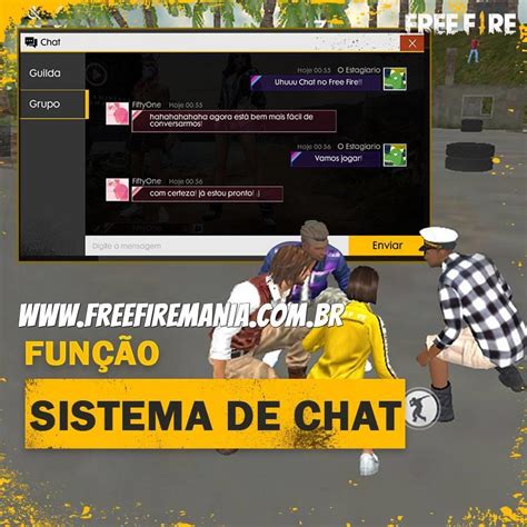 Como Funciona O Novo Chat Global Do Free Fire Free Fire Mania