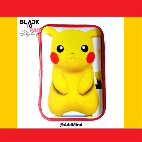 Jual Kotak Pensil Pokemon Pikachu Model Smiggle Pencil Case Tempat