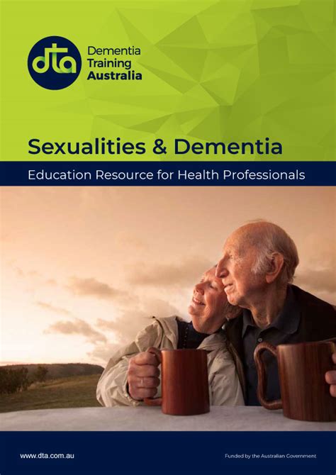 Sexualities And Dementia Train The Trainer Guide Dta