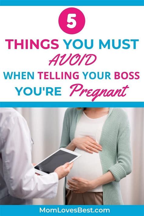 How To Tell Work You Re Pregnant Free Email Template Artofit