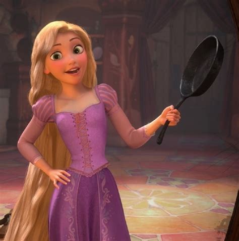 Disney princess movie mistakes; Tangled :) - Frying pan here... - Fanpop