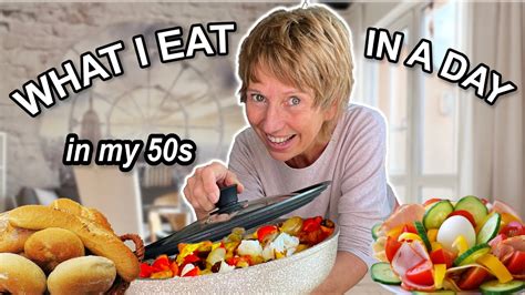 WHAT I EAT IN A DAY IN MY 50s Gesund Sinnlich Vegetarisch Rosy