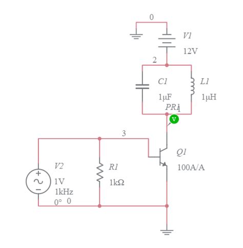 Class C Amplifier - Multisim Live