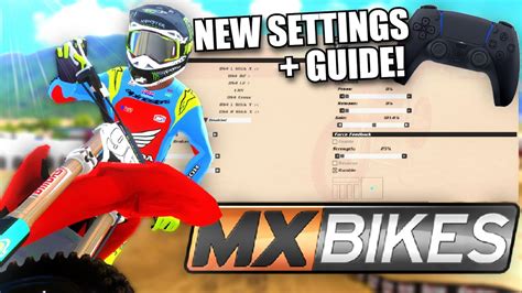 My NEW MX Bikes Settings Settings Guide For Beginners BETA 18F