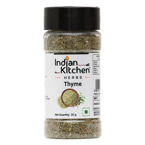 Indian Kitchen Thyme 20g Pack Of 2