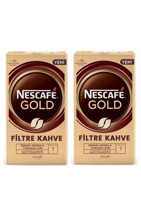 Nescafe Gold Filtre Kahve Gr Li Onual Fiyat Ar Ivi