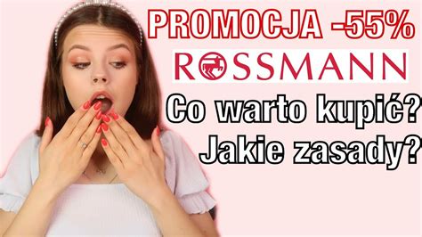 CO WARTO KUPIĆ NA PROMOCJI 55 W ROSSMANN Maj 2020 CDA