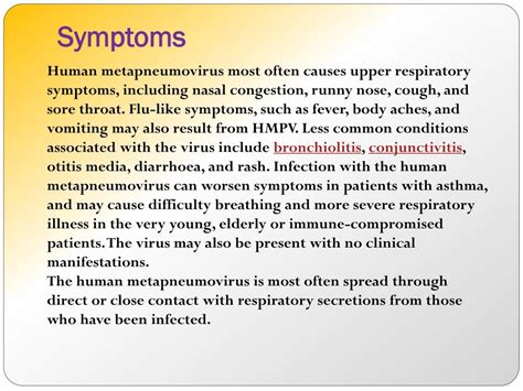 PPT Human Metapneumovirus HMPV A Common Cause Of Respiratory