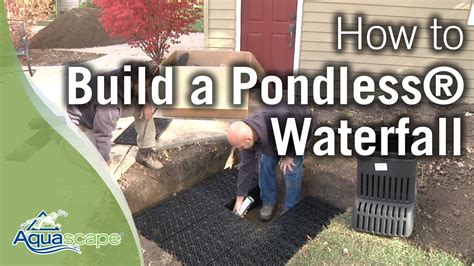 Aquascape S New How To Build A Pondless® Waterfall Youtube