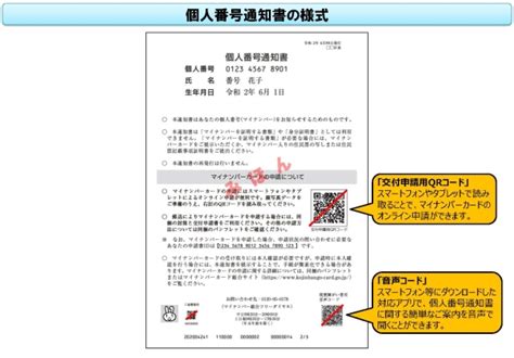 総務省｜マイナンバー制度とマイナンバーカード｜個人番号通知書