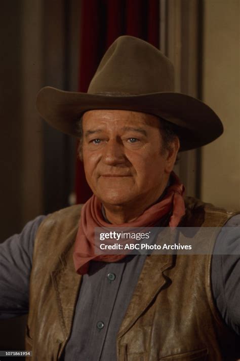 John Wayne, behind the scenes of the making of 'Rio Lobo', for the... News Photo - Getty Images