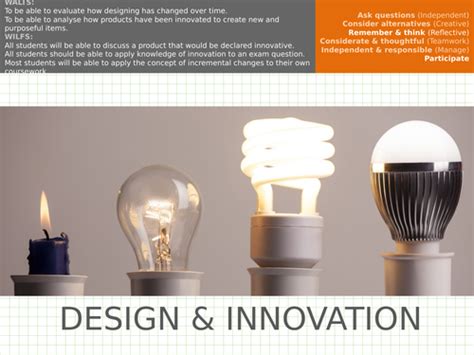 Design Innovation | Teaching Resources