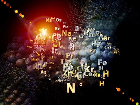 Chemical Elements Arrangement Stock Illustration - Image: 27134930