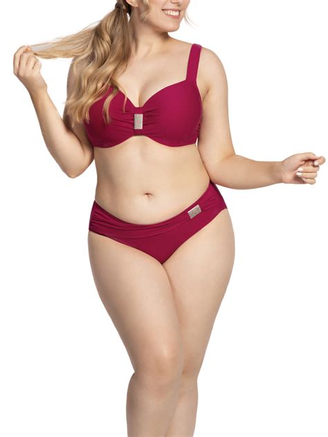 Bikini Top St Tropez von Ulla Lingerie féminine Damenunterwäsche XXL