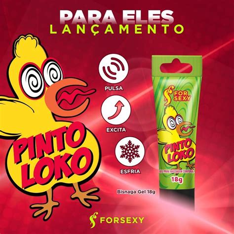 Pinto Loko Gel Excitante Masculino G Forsexy Litoral Sex Shop