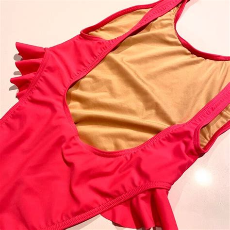 Free People Swim New Gnash Swim X Free People Hot Pink Frilla