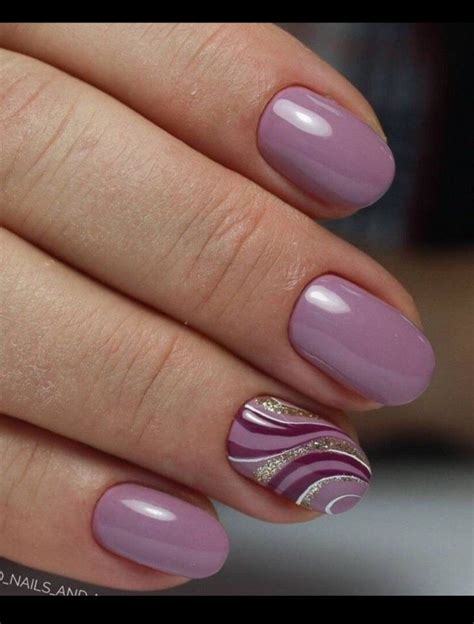 Pin On NAILS Purple Nail Art Lilac Nails Purple Nails