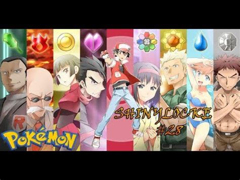 POKÈMON ROJO FUEGO SHINYLOCKE CAP 28 LIGA POKE PARTE 1 YouTube