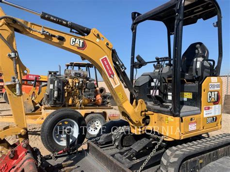 2021 Caterpillar 301 7D Mini Hydraulic Excavator For Sale 760 Hours