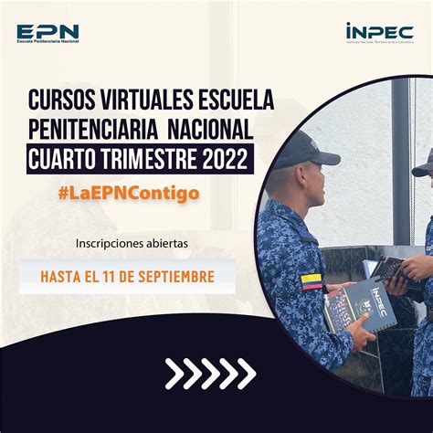 Inpec Colombia On Twitter Rt Escuela Inpec Epnvirtual Ampliamos