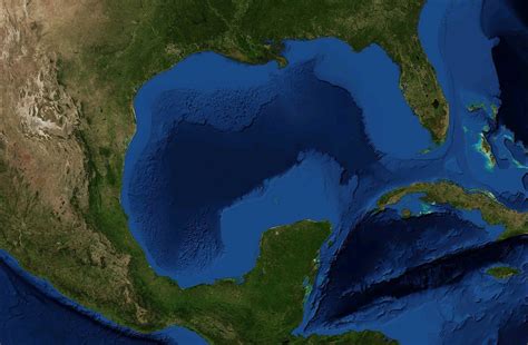 Cómo se formó la planicie costera del Golfo de México