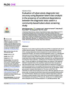 Evaluation Of Tuberculosis Diagnostic Test Accuracy Using Bayesian