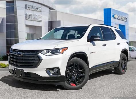 2020 Chevrolet Traverse Premier AWD Redline Edition White Wolf Auto