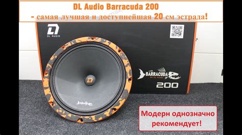 DL Audio Barracuda 200 - взрыв на рынке среди 20 см эстрадных динамиков ...