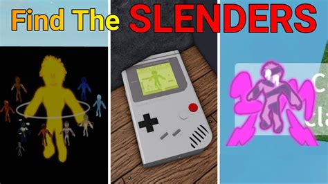 Find The Slenders Part 7 Roblox Youtube