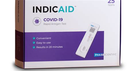 INDICAID PoC COVID 19 Rapid Antigen Test PHASE SCIENTIFIC AMERICAS